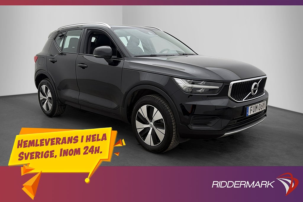 Volvo XC40 T5 TwEn 262hk Momentum VOC P-Värmare Kamera Navi