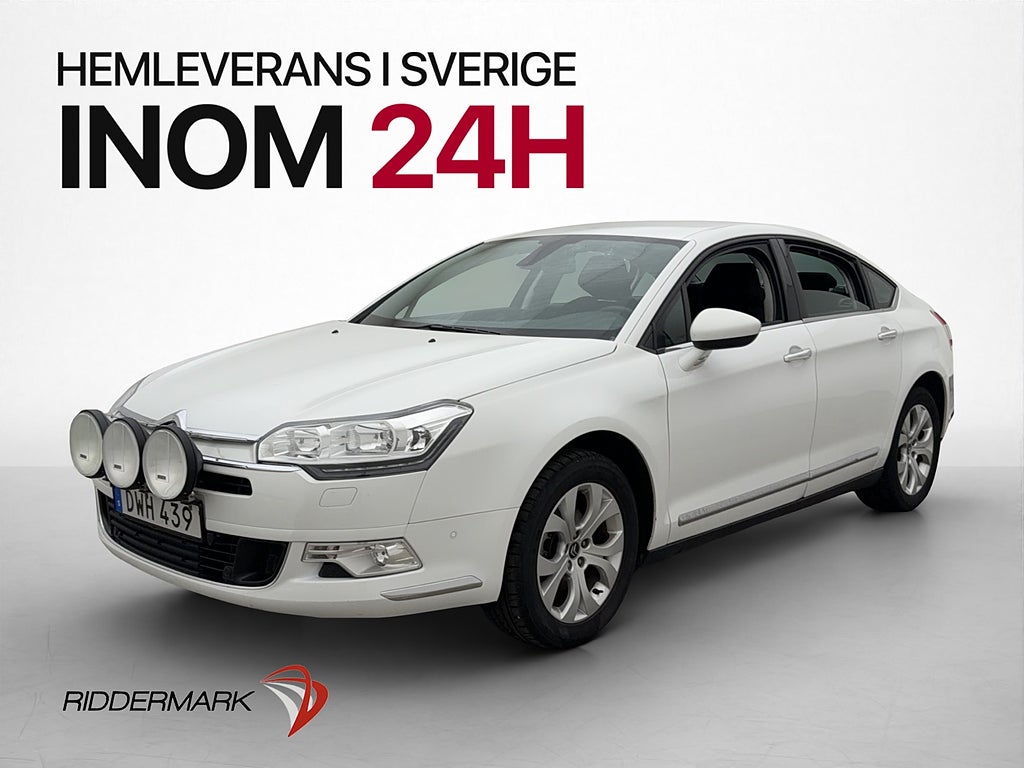Citroen C5 1.6 HDi 114hk Dieselvärmare Extraljus Farthållare