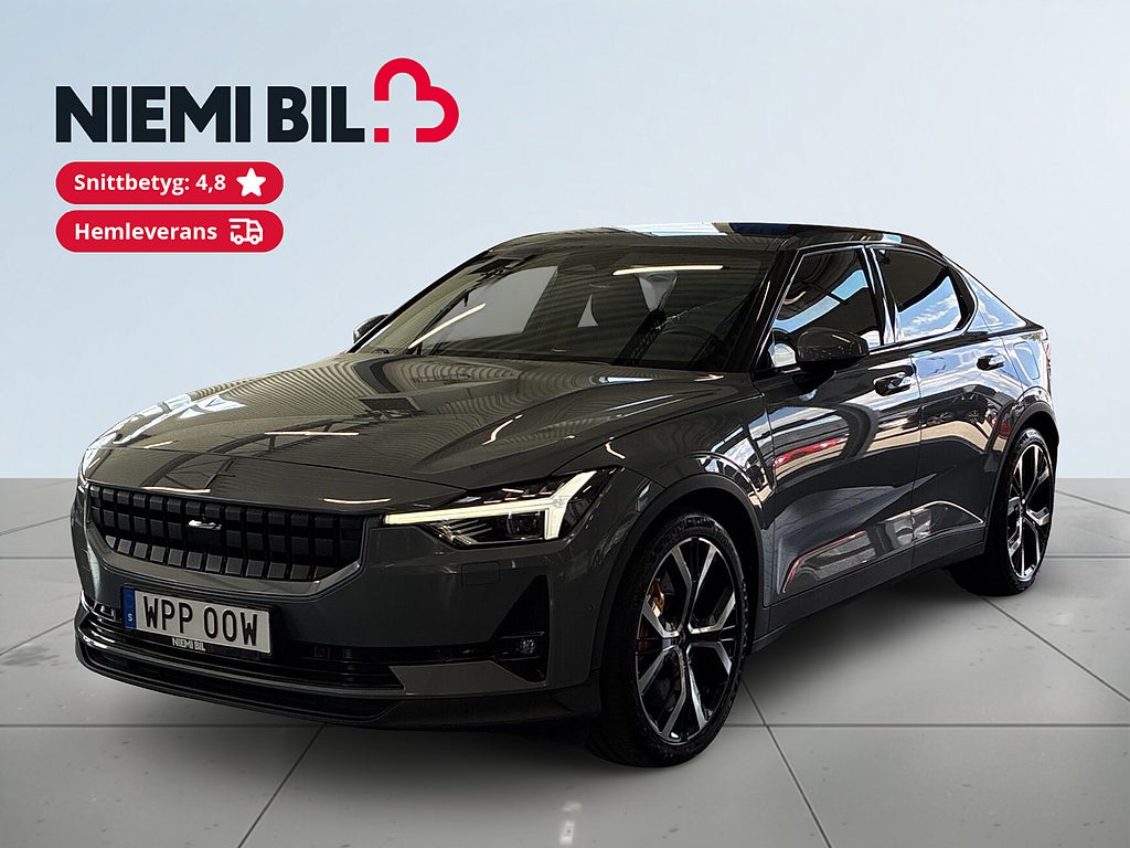 Polestar 2 Long range Dual motor Performance S&V-hjul/H/K/Panorama