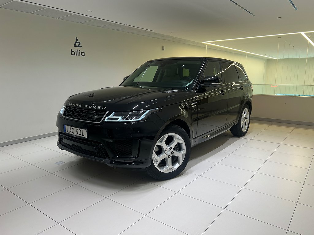 Land Rover Range Rover Sport P400e HSE / Panorama / En ägare / Momsbil