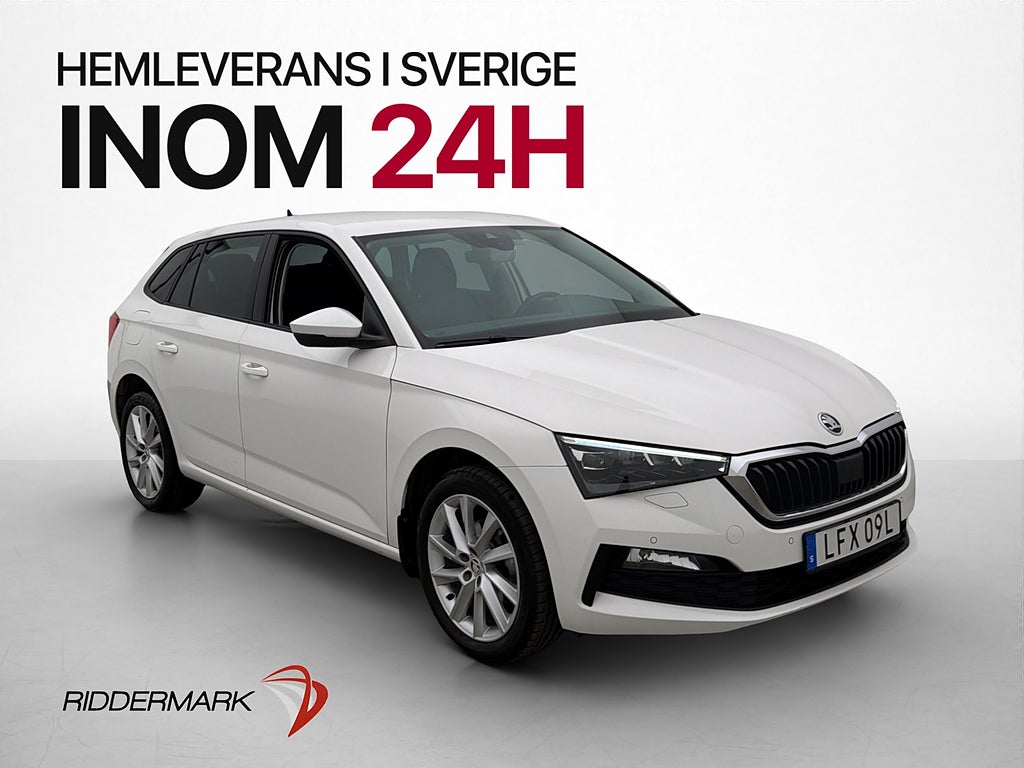 Skoda Scala 1.0 TSI Style DSG Kamera Drag CarPlay Rattvärme