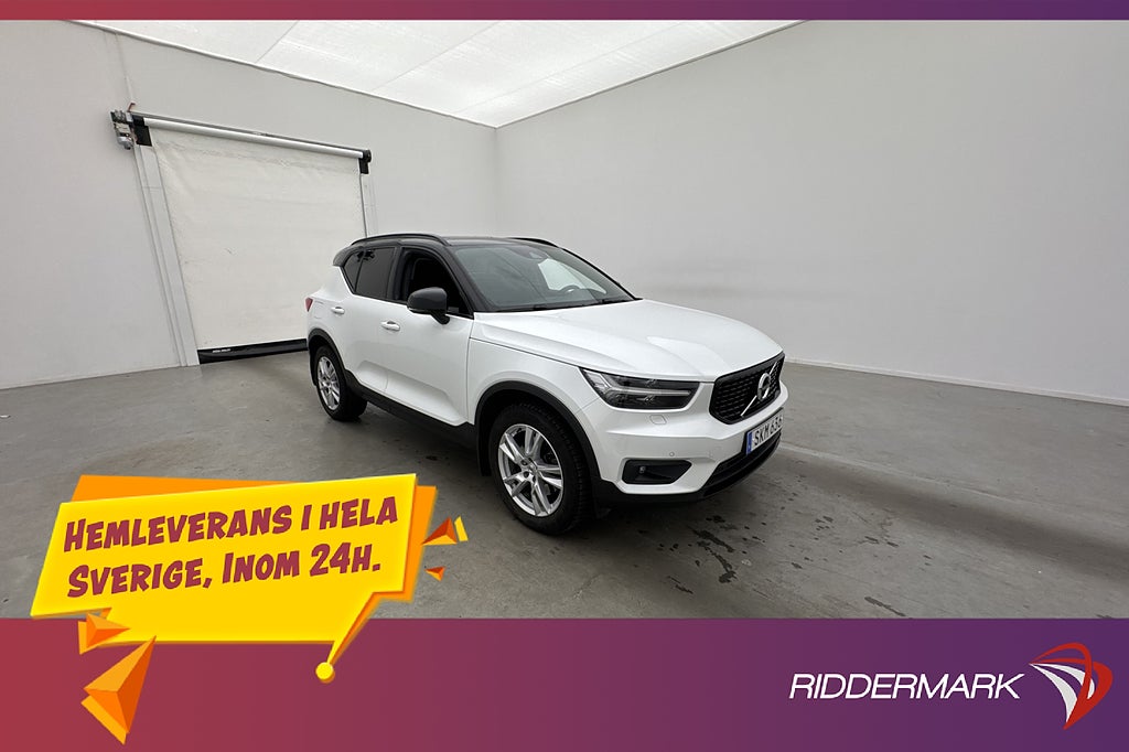 Volvo XC40 T4 Geartronic 190hk R-Design Panorama VoC B-Värm