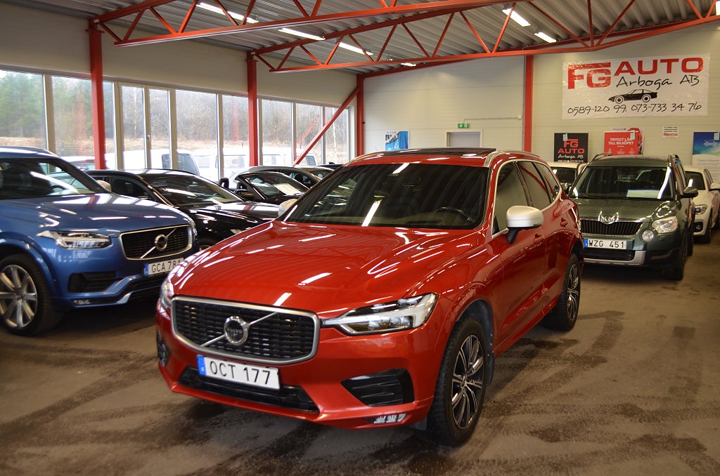 Volvo XC60 D4 AWD 190 hk R-Design H/Kardon Pano Drag HUD Euro 6