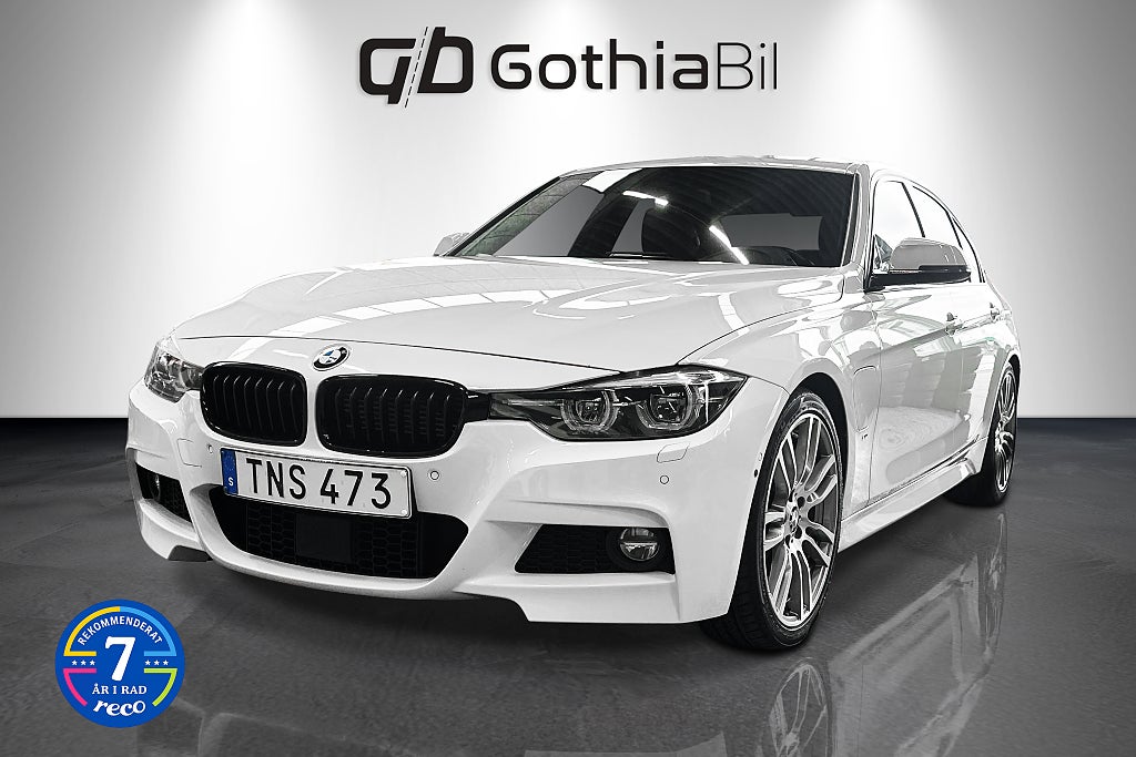 BMW 330e Sedan Steptronic M Sport Navi 360 Kamera Adaptiv Läder 
