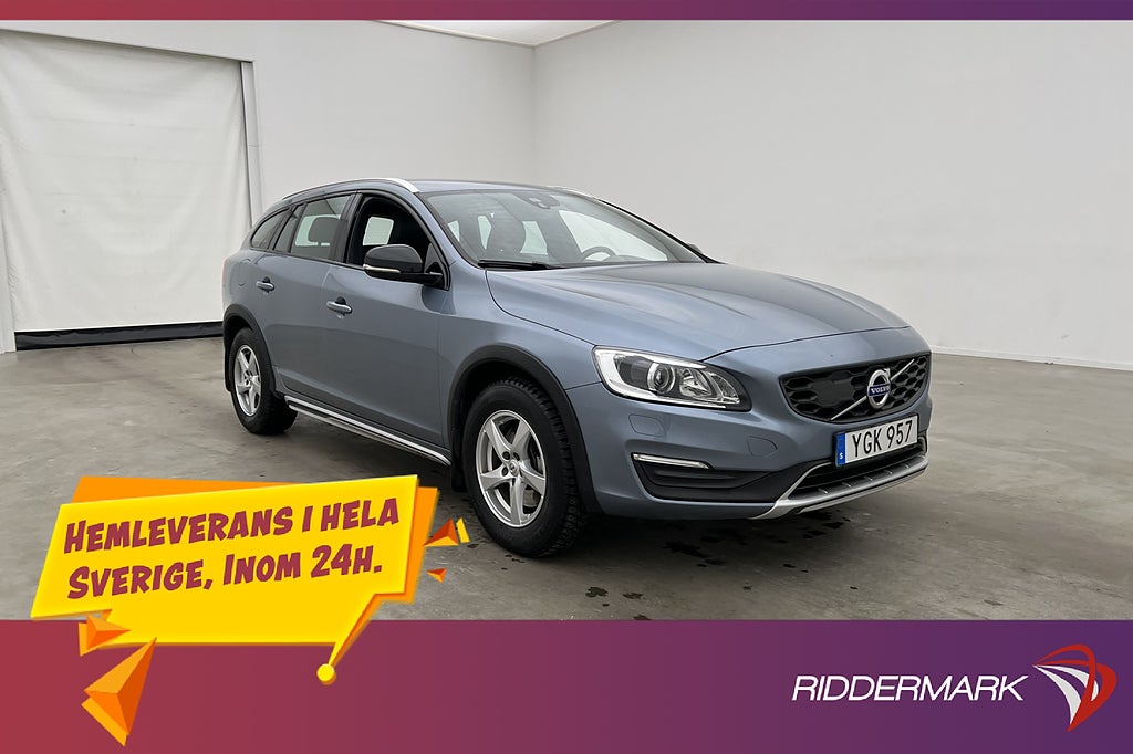 Volvo V60 Cross Country D4 190hk AWD Summum Värmare Dragkrok