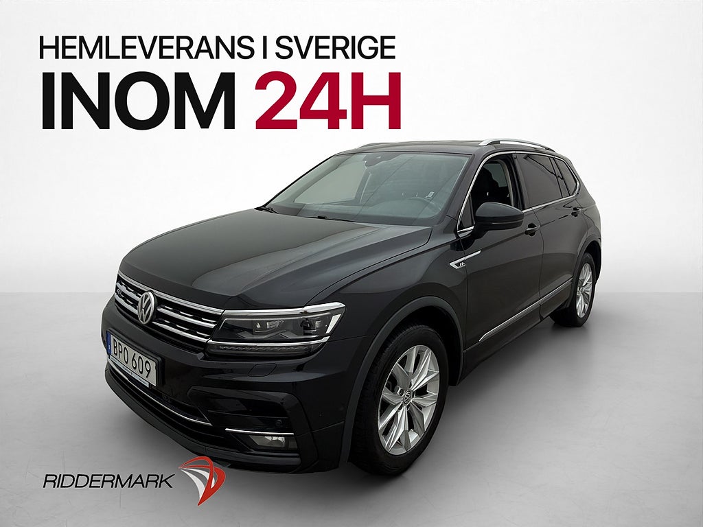 Volkswagen Tiguan Allspace 4M R-Line 7-Sits Cockpit D-Värm