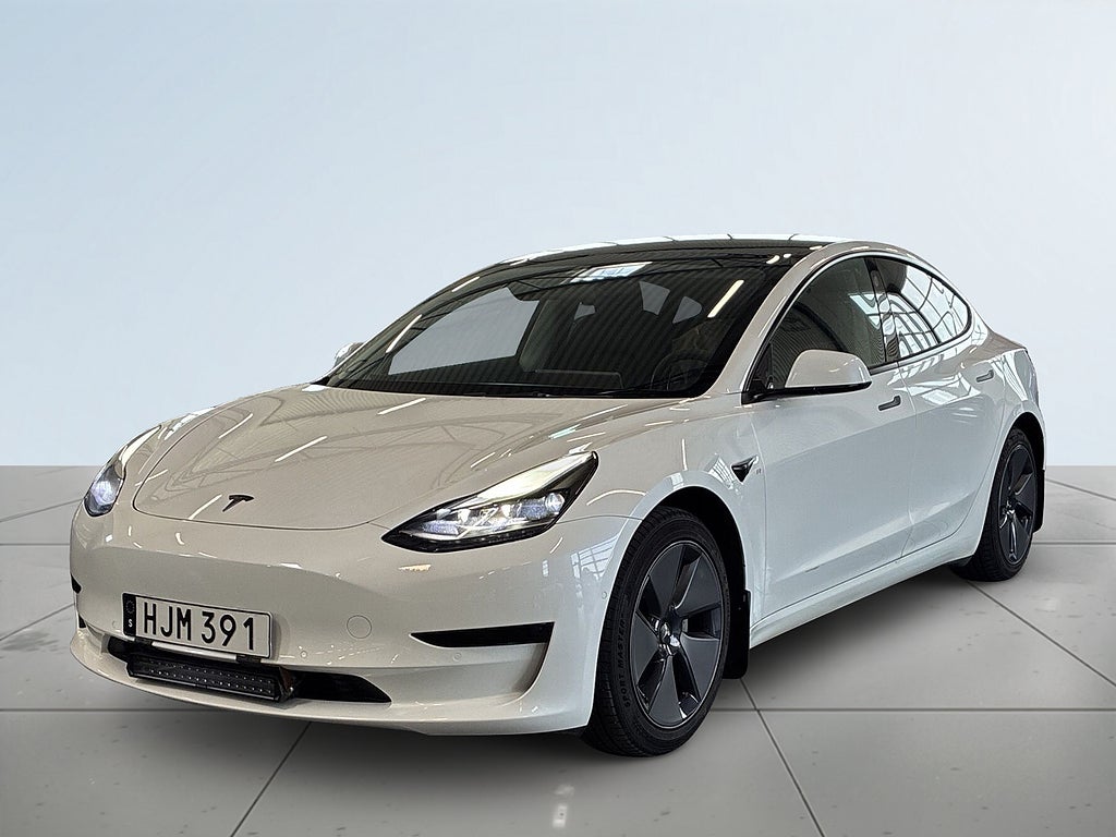 Tesla Model 3 Long Range AWD Long RangeS&V-Hjul/Drag/Pano/Skinn/Lramp