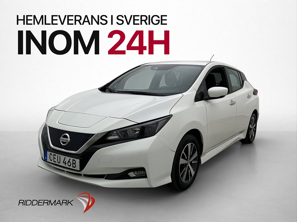 Nissan Leaf 150hk Acenta Kamera Adaptv-F Döda-vinkel varnare