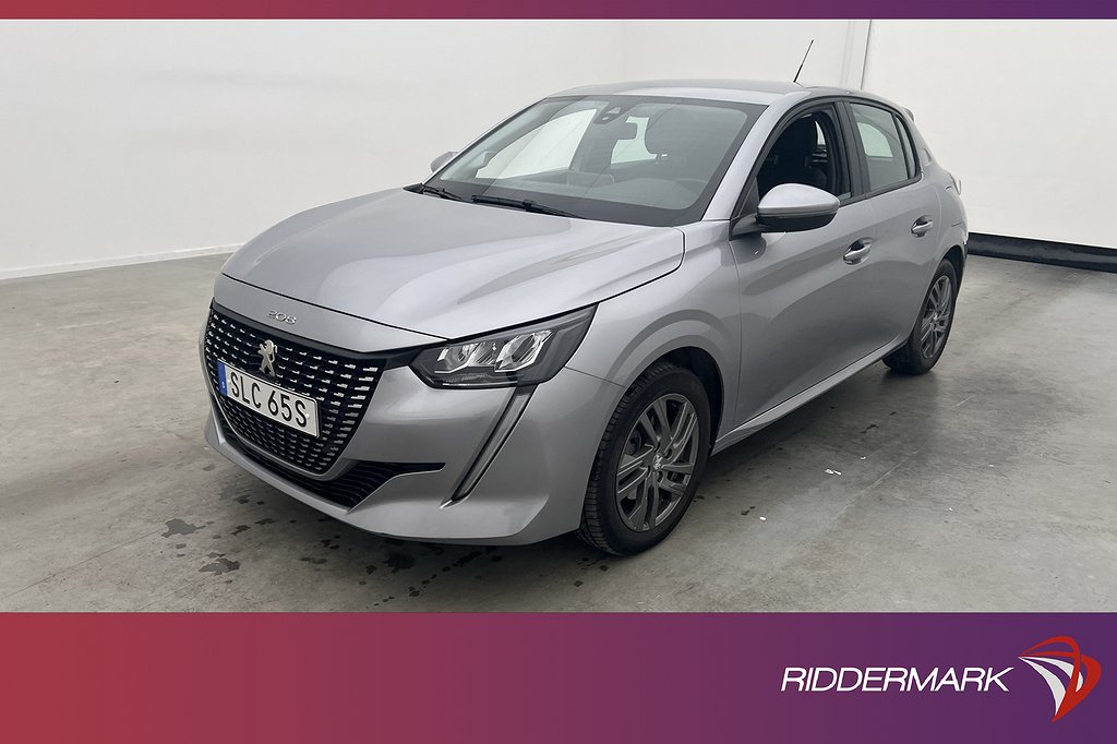 Peugeot 208 1.2 PureTech 100hk Active Sensorer CarPlay