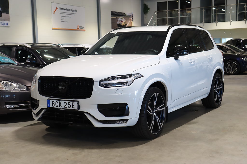 Volvo XC90 B5 250HK AWD R-Design Aut 7-Sits/360/1,99% Ränta