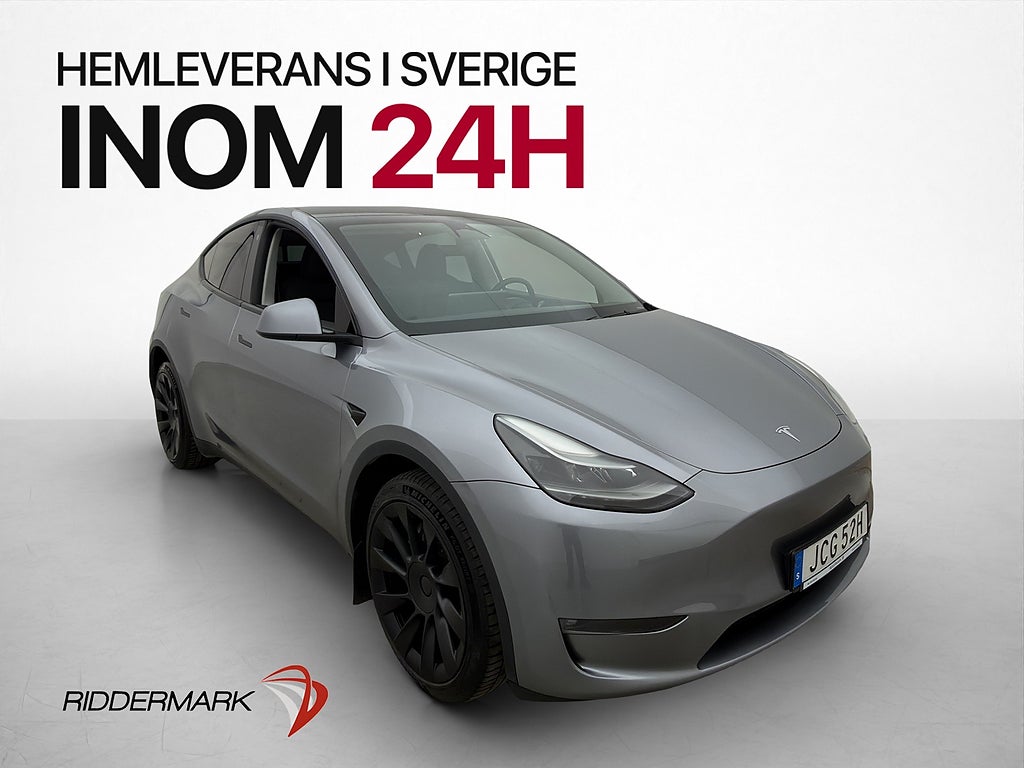 Tesla Model Y Long Range AWD Svensksåld Panorama MOMS Drag