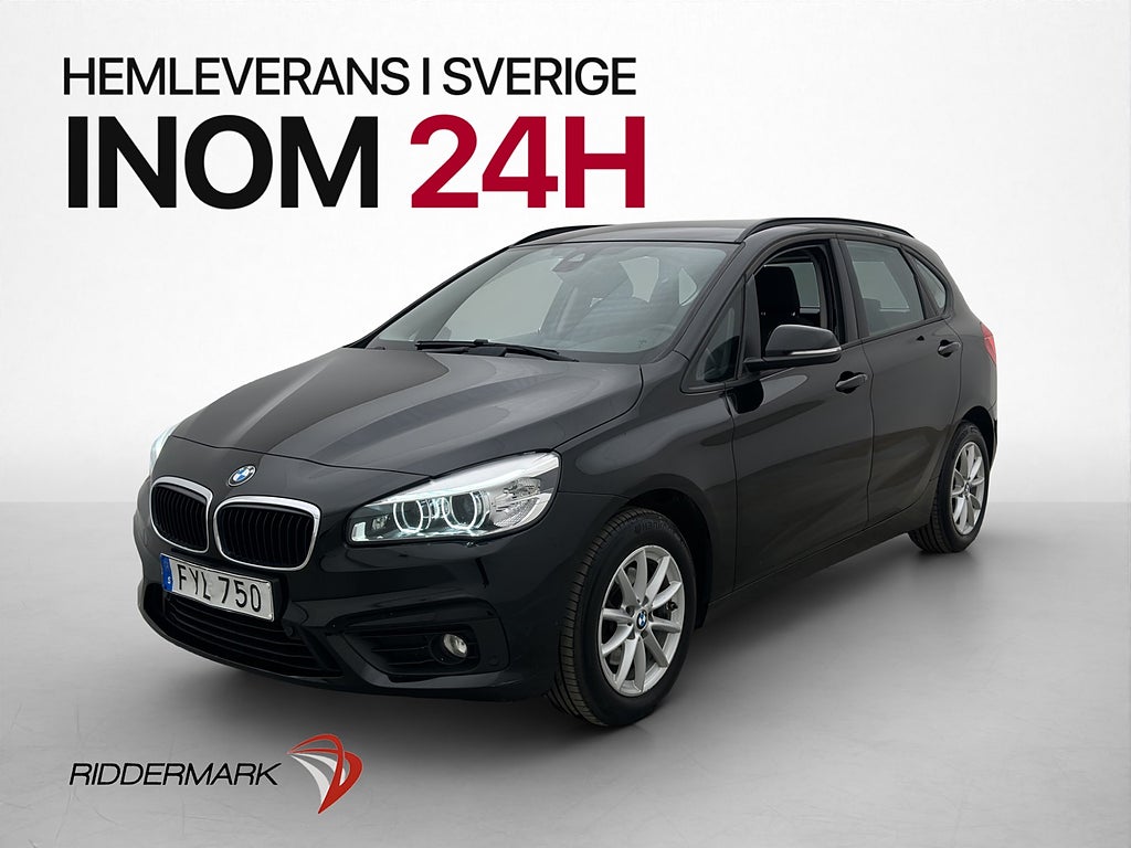 BMW 218 d Active Tourer 150hk Advantage P-Sensorer