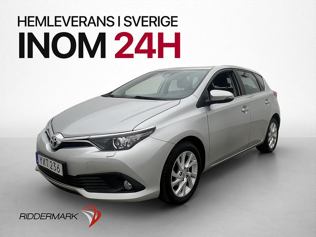 Toyota Auris 1.2 Turbo 116hk Active Backkamera Lane assist