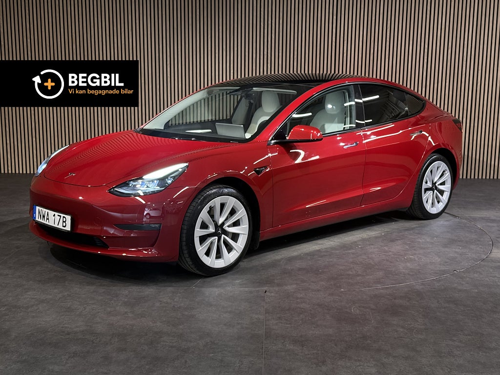 Tesla Model 3 Long Range AWD/Dragkrok/Leasbar