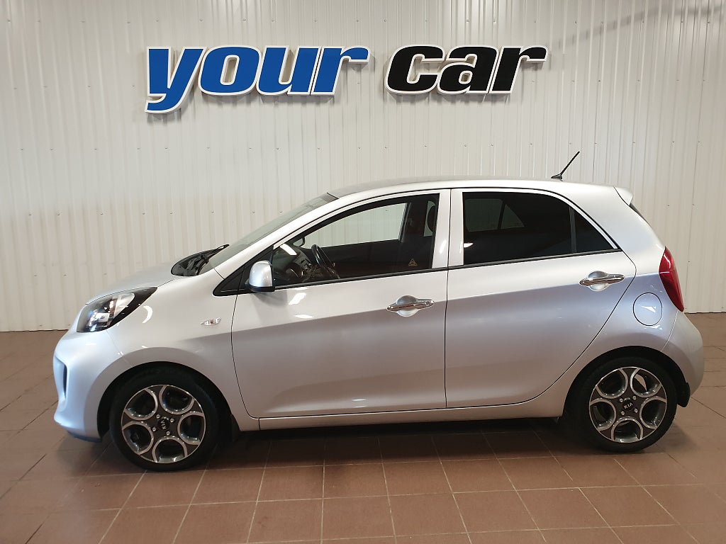 Kia Picanto GLS Rattvärme  BT  USB Alu-Hjul Skatt 360/år|Vinterhjul