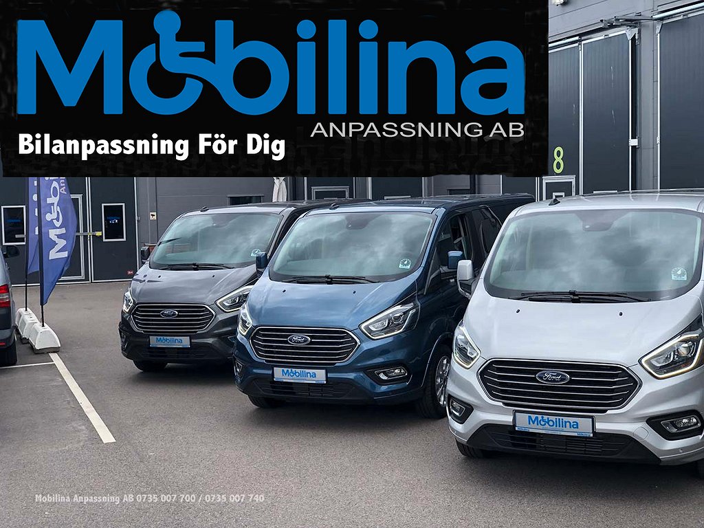 Ford Tourneo handikappanpassad Rulstolsbil L2 