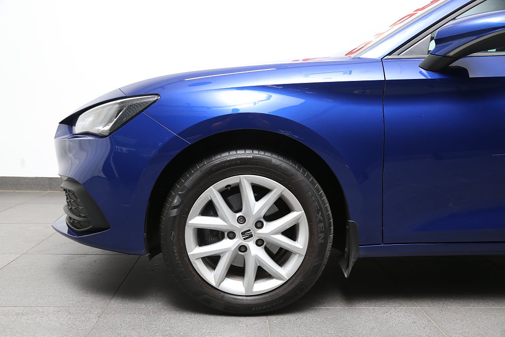 Seat Leon 1,0 TSI 110hk 5d Style Pluspaket Komfortpaket Cockpit 2021