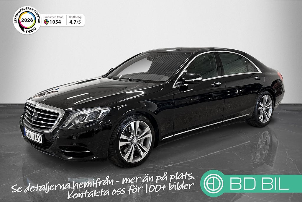 Mercedes-Benz S 400 HYBRID LÅNG 1 ÄGARE BURMESTER PANORAMA SE SPEC