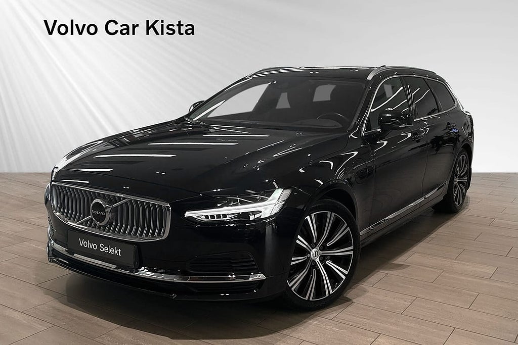 Volvo V90 Recharge T6 Inscription Carplay H/K Läder 360Kam