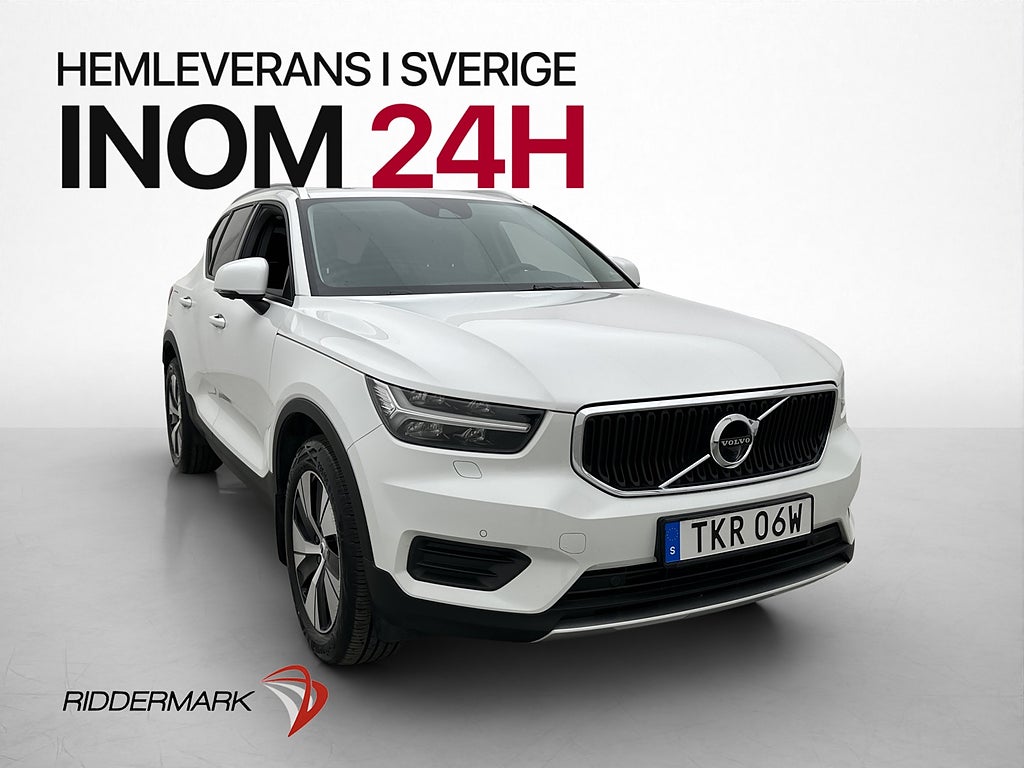 Volvo XC40 T4 AWD Momentum VOC Värm Drag 360° Navi Elstol