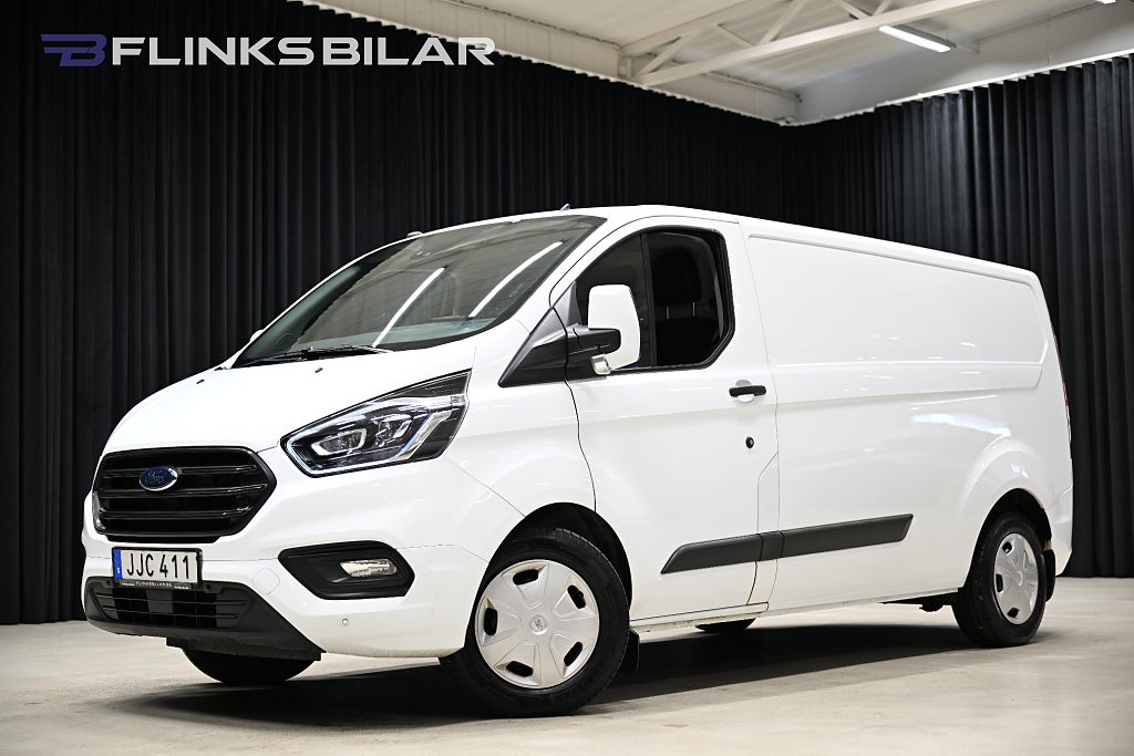 Ford transit Custom 130HK L2 Automat|Backkamera|Inredning||NyKamrem
