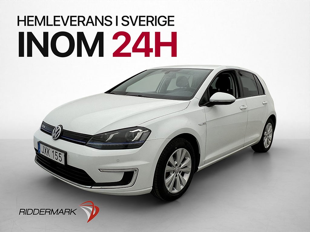 Volkswagen E-Golf 115hk Navigation Sensorer Adaptiv-fart