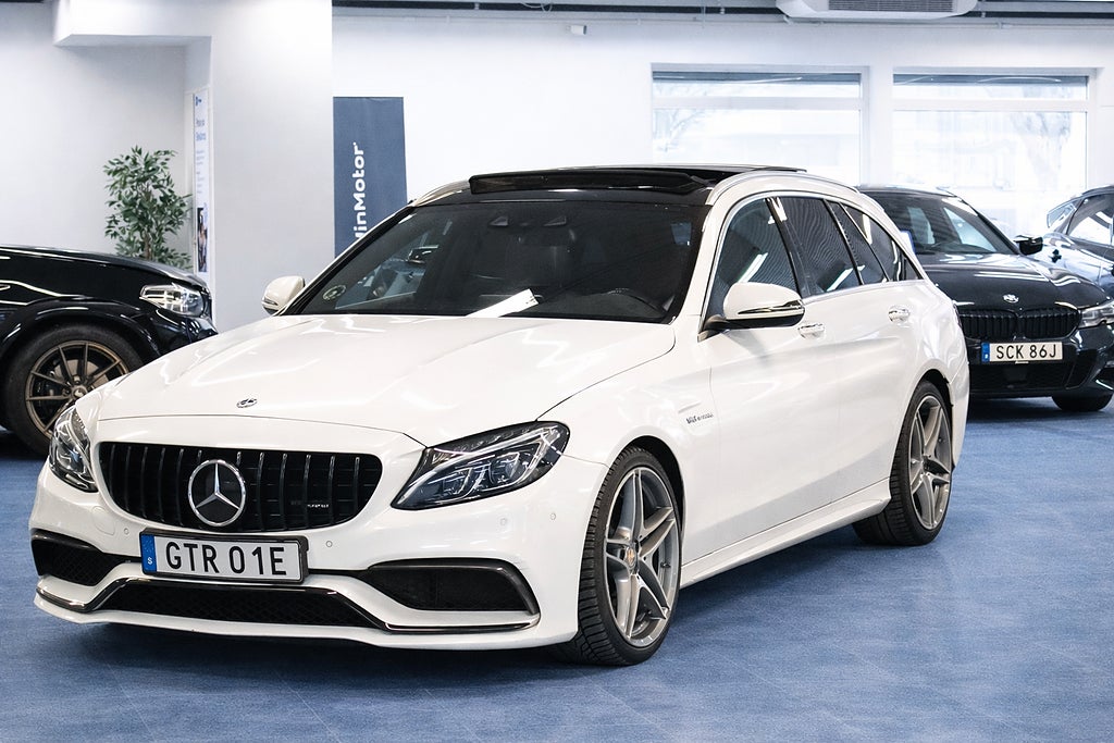 Mercedes-Benz C63 C 63 T AMG | Keyless | Pano | Designo | Racecats 