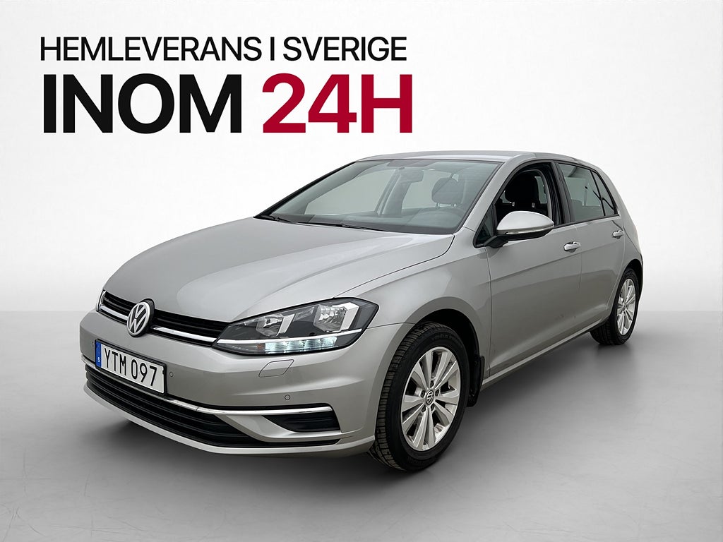 Volkswagen Golf 1.0 TSI 110hk CarPlay Dragkrok P-Sensorer