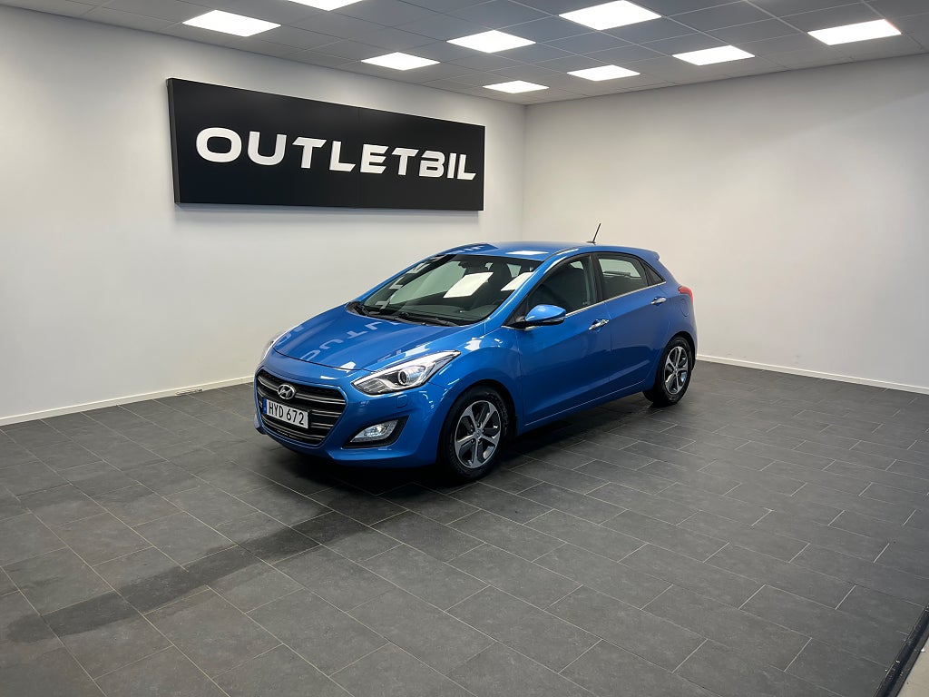 Hyundai i30 5-dörrar 1.6 CRDi 136hk DCT Premium Euro 6