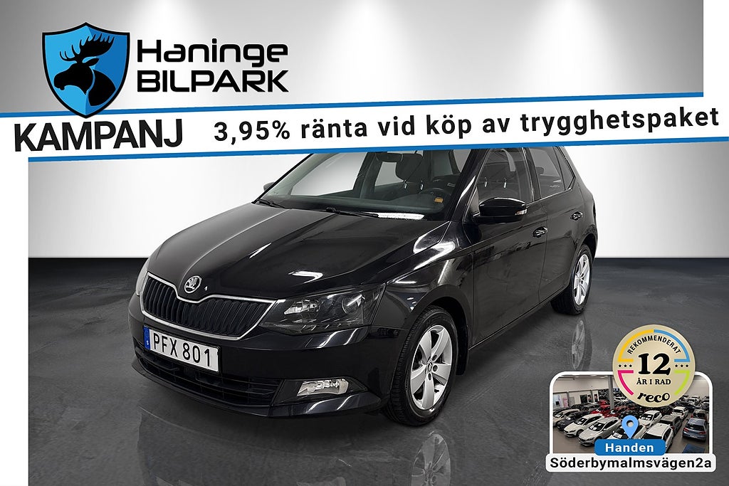 Skoda Fabia 1.2 TSI SUPERDEAL 3.95% / KEYLESS / LÅGMILAD / BT / AUT