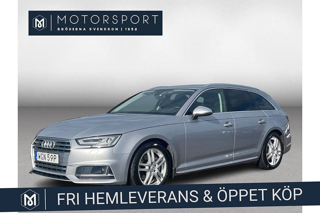 Audi A4 Avant 40 TDI Quattro Adaptiv-farth Värmare Dragkrok