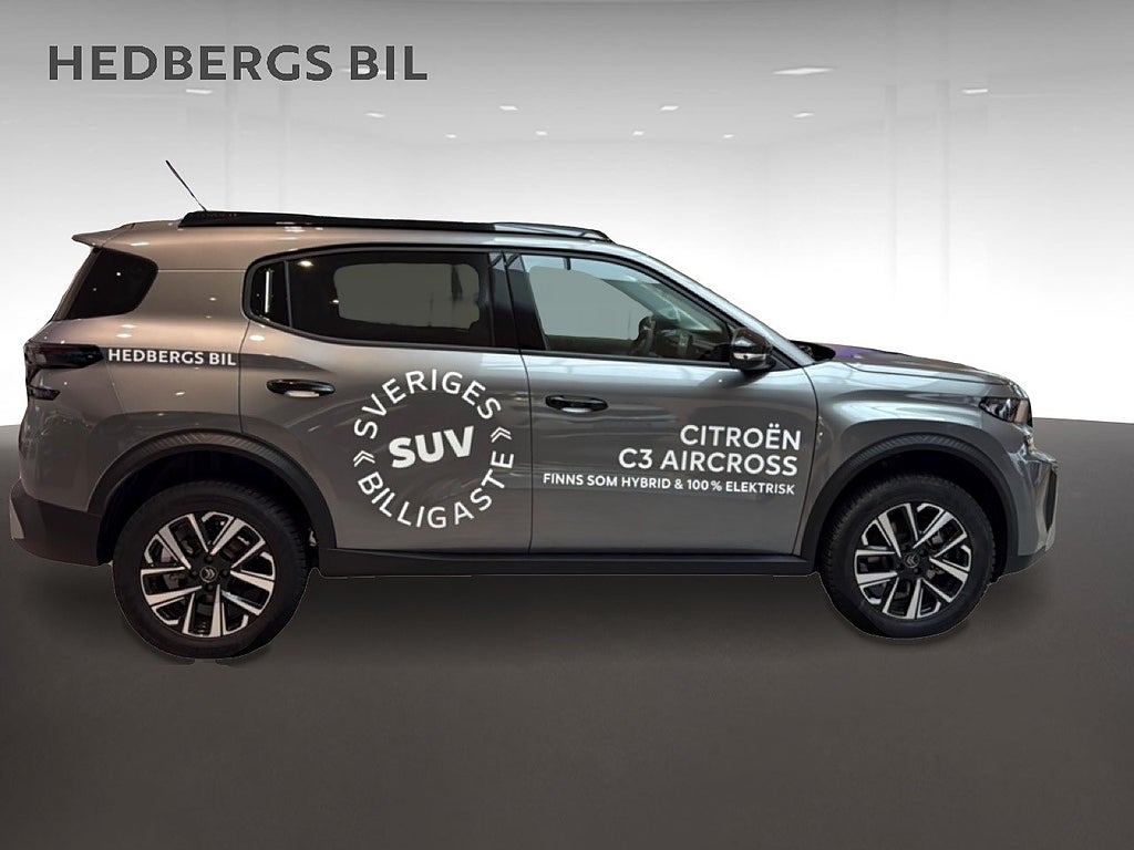 Citroën C3 Aircross Hybrid 136 PLUS  7-sits ( Demobil ) thumbnail