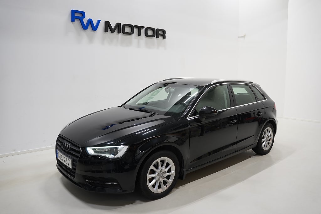 Audi A3 Sportback 1.4 TFSI 125hk Attraction P-sensor Bluetooth