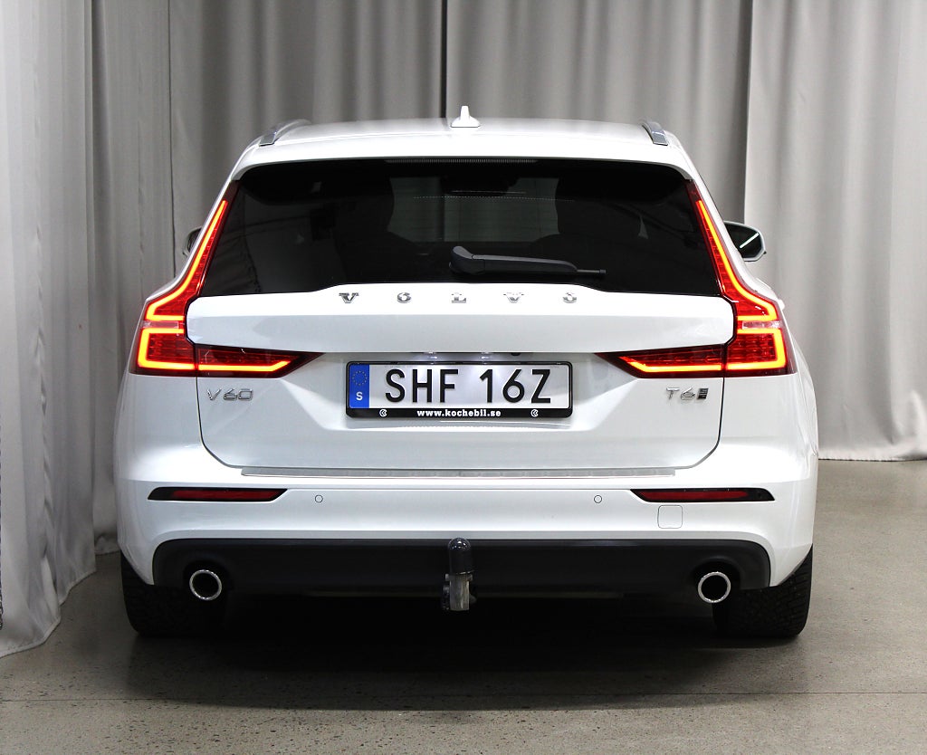 Volvo V60 T6 Twin Engine AWD 340HK, Drag, 360, HUD, Navi, S&V-hju