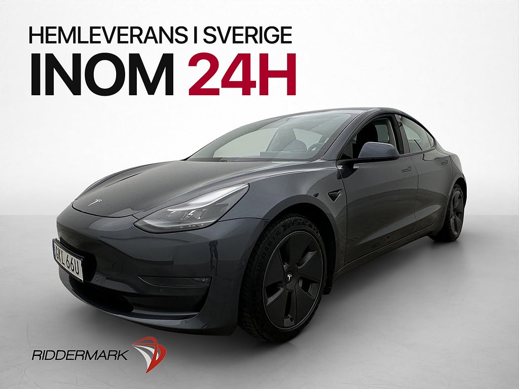 Tesla Model 3 Long Range AWD Svensksåld Autopilot Kamera