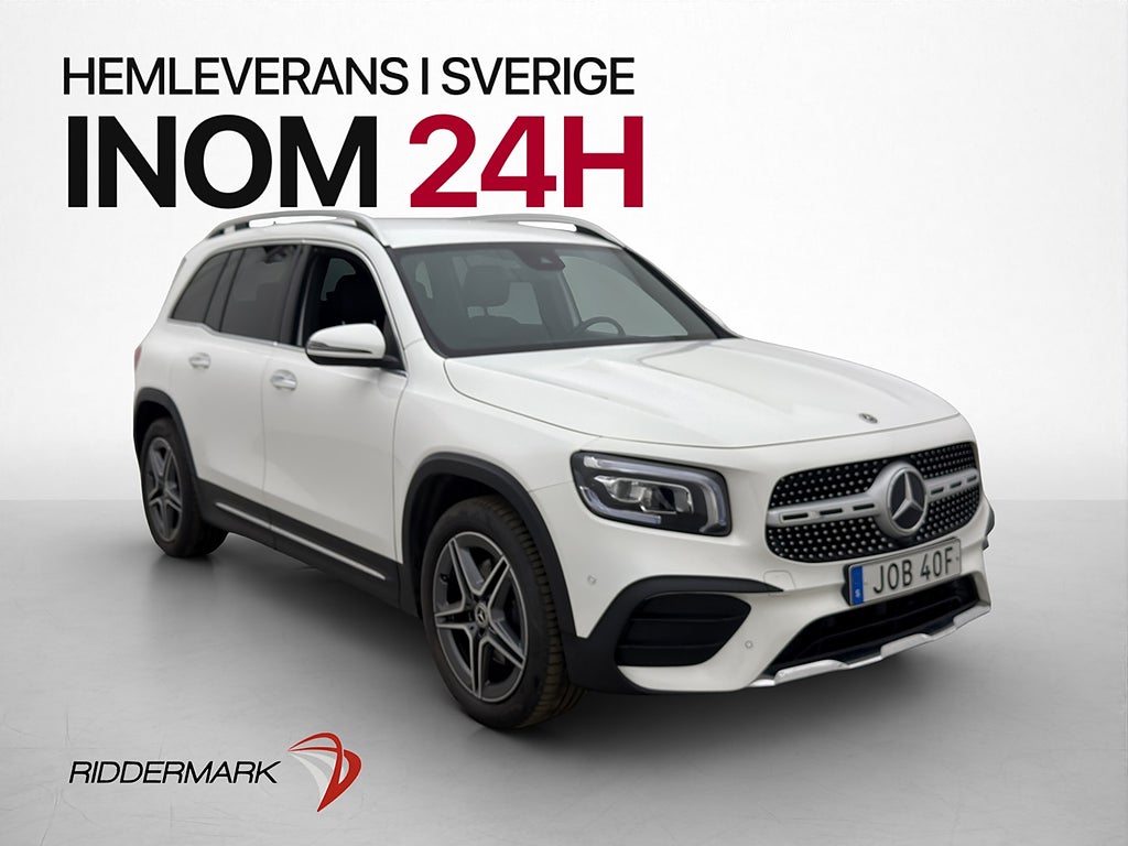 Mercedes-Benz GLB 200 d 4M AMG 7-Sits Värmare Wide Drag MOMS