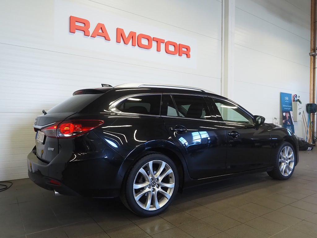 Mazda 6 Wagon 2.2 SKYACTIV-D Optimum 175hk | B-Kamera | Navi | 2014