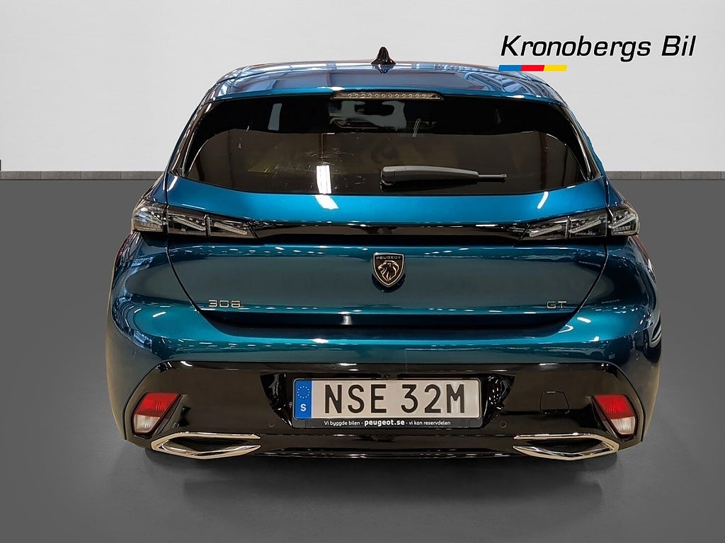 Peugeot 308 GT 1.2 PureTech 130hk Aut Nav/360° kamera – bild 5