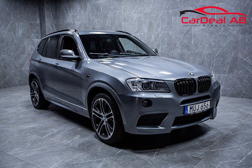 BMW X3 xDrive20d 184HK Steptronic M-Sport Skinn GPS Drag 20"