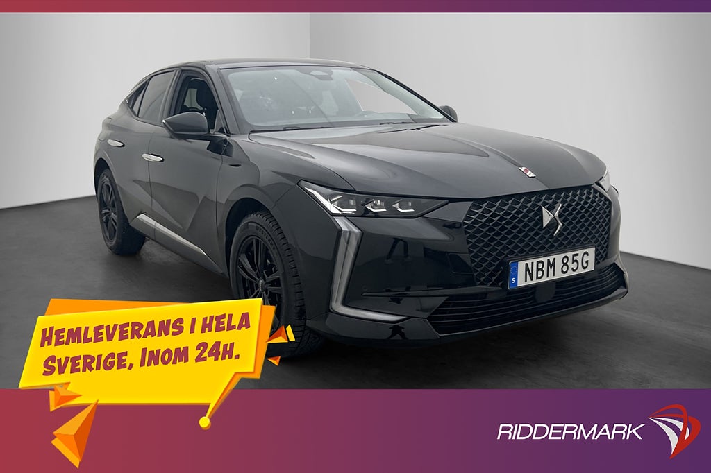 DS 4 Performance 181hk Head-Up 360° CarPlay Rattvärme