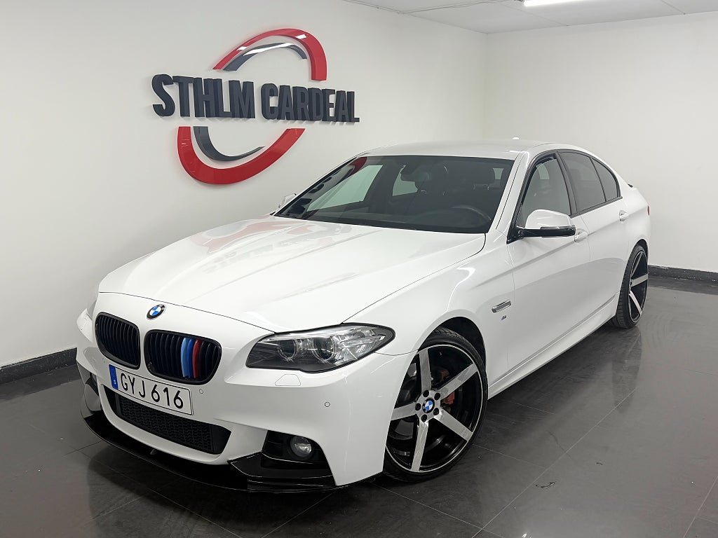 BMW 520d Steptronic, M Sport, Dragkrok, Alcantara