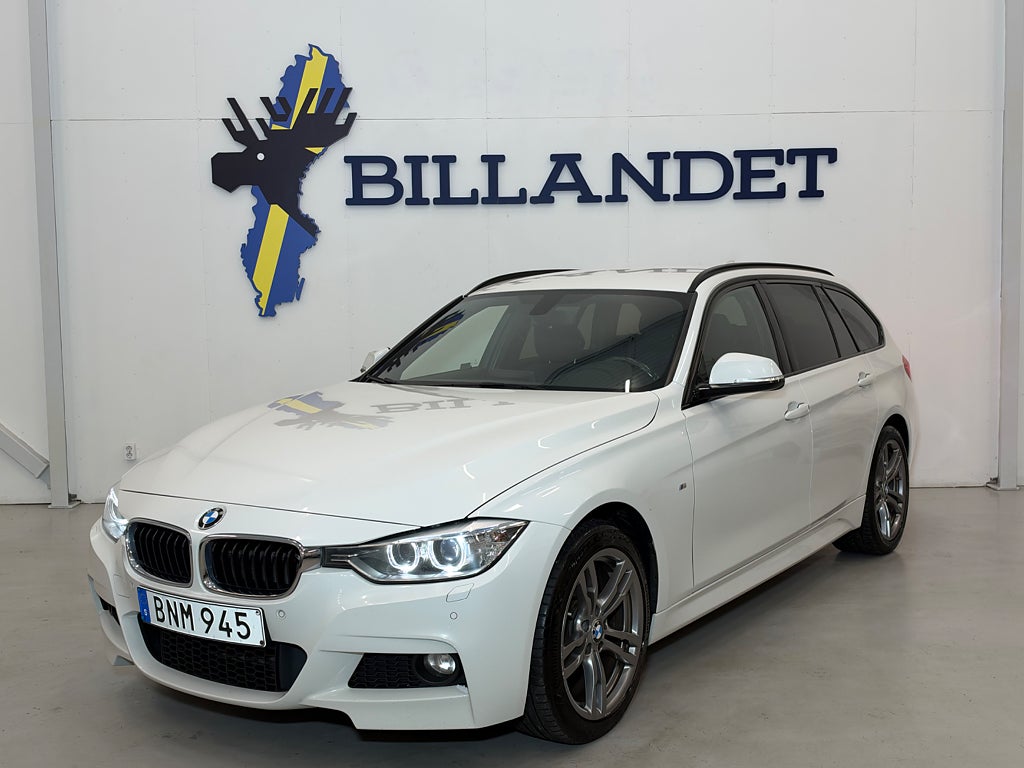 BMW 320d xDrive Touring Steptronic M Sport-Navi-1Ägare-Drag-Eu5