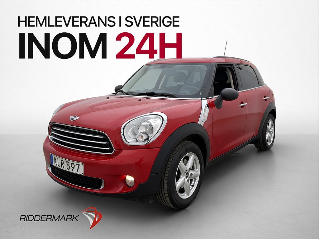 MINI Countryman One 98hk Chili Halvskinn