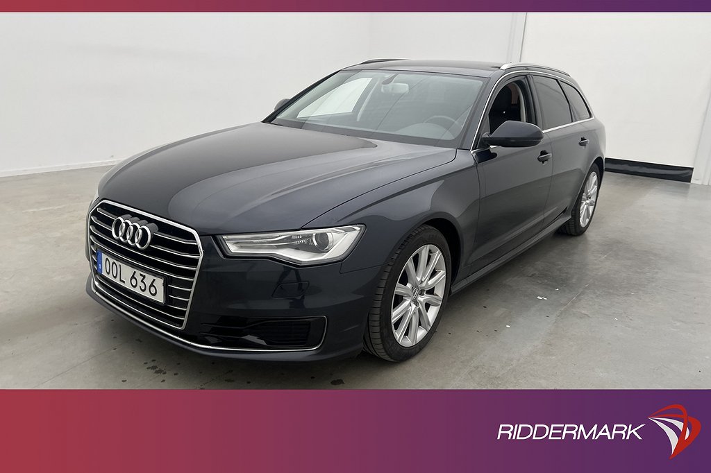 Audi A6 Avant 2.0 TDI 190hk Sport Edition Sensorer Dragkrok