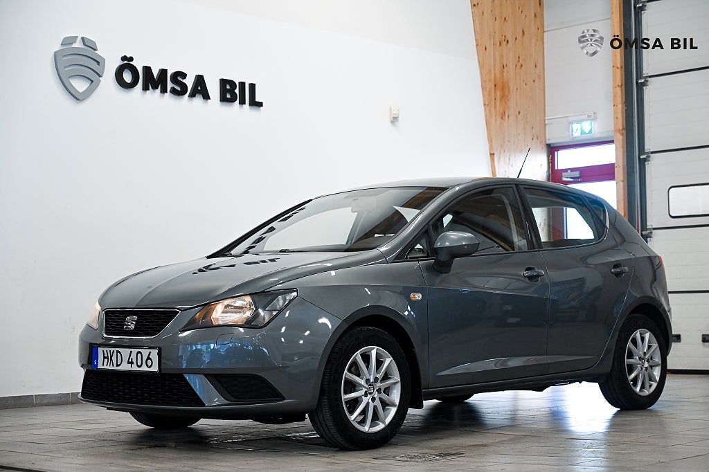 Seat Ibiza 1.2 TSI Style P-Sensorer Bluetooth Nyservad 90hk