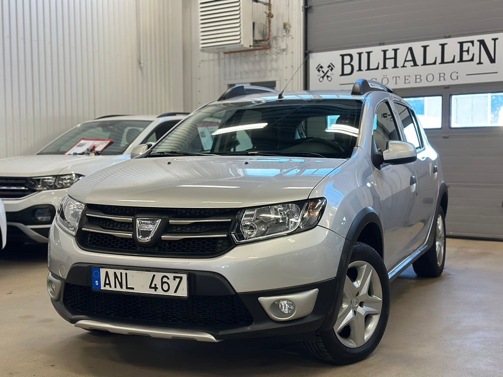 Dacia Sandero Stepway 0.9 TCe(90hk) 1Brukare Nav Drag P-Sensor V-Hjul