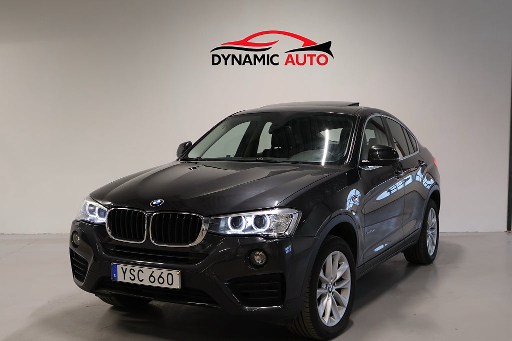 BMW X4 xDrive20d Steptronic/Taklucka/Dragkrok/Harman-kardon