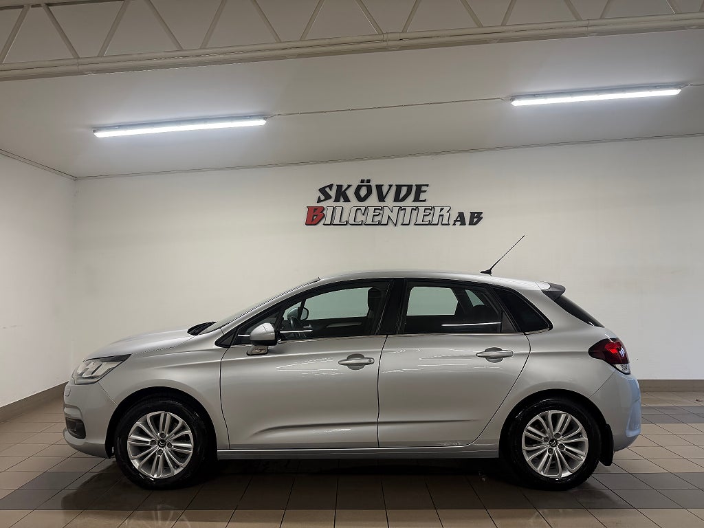 Citroen C4 1.6 BlueHDi Automat/Nyservad/2-Ägare/Farthållare/Blueto