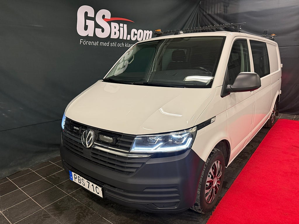Volkswagen Transporter Kombi 5 Säten T6.1 2.0 TDI 4M MOMS