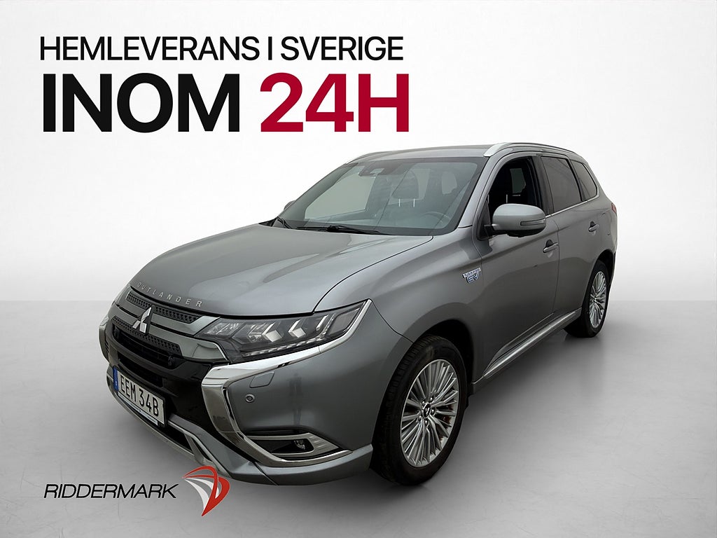 Mitsubishi Outlander PHEV AWD Business Drag Kamera Nav Skinn